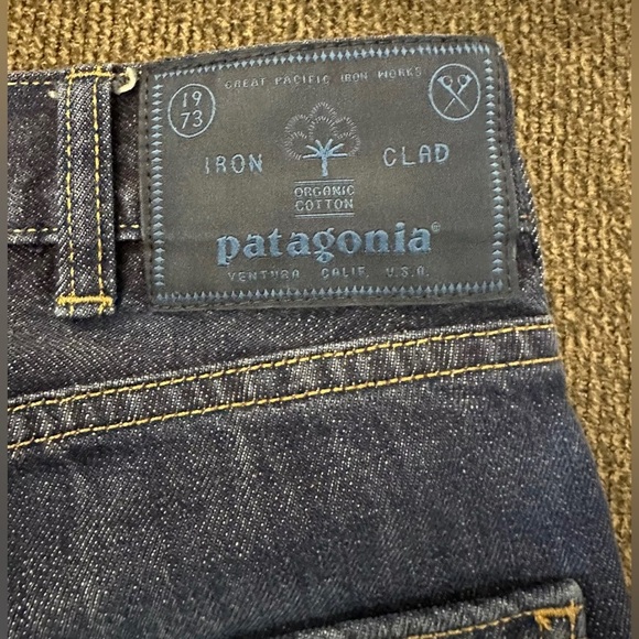 $129.99 Patagonia Mens Iron Works Denim Organic Work Jeans Reg Fit 30x30 - Picture 4 of 7